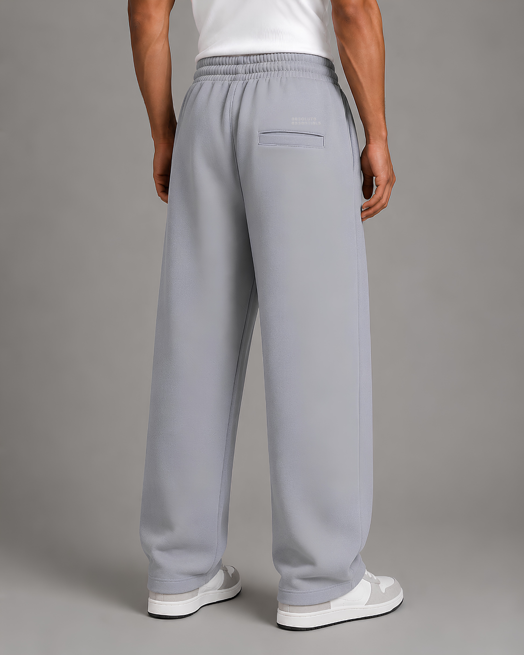 GREY TRACK PANTS
