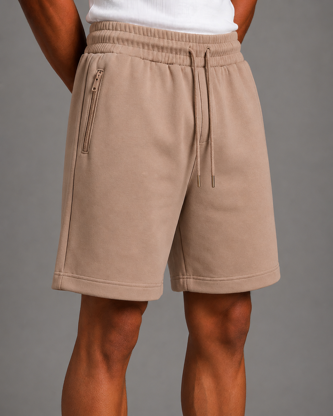 COFFEE BEIGE SHORTS